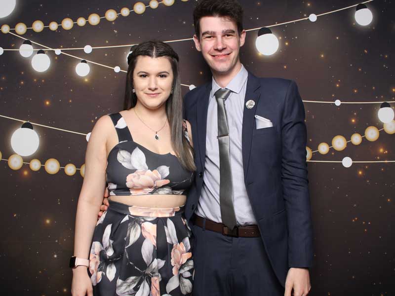 Oz Photo Booths - Night Lights Design Backdrop
