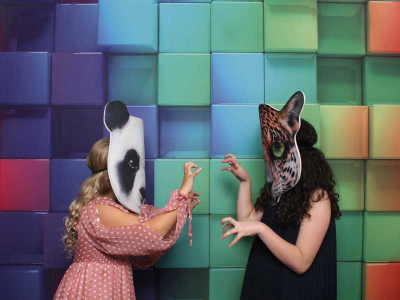 Oz Photo Booths - Mirror Booth and Photo Booth Hire | 3D Cubes