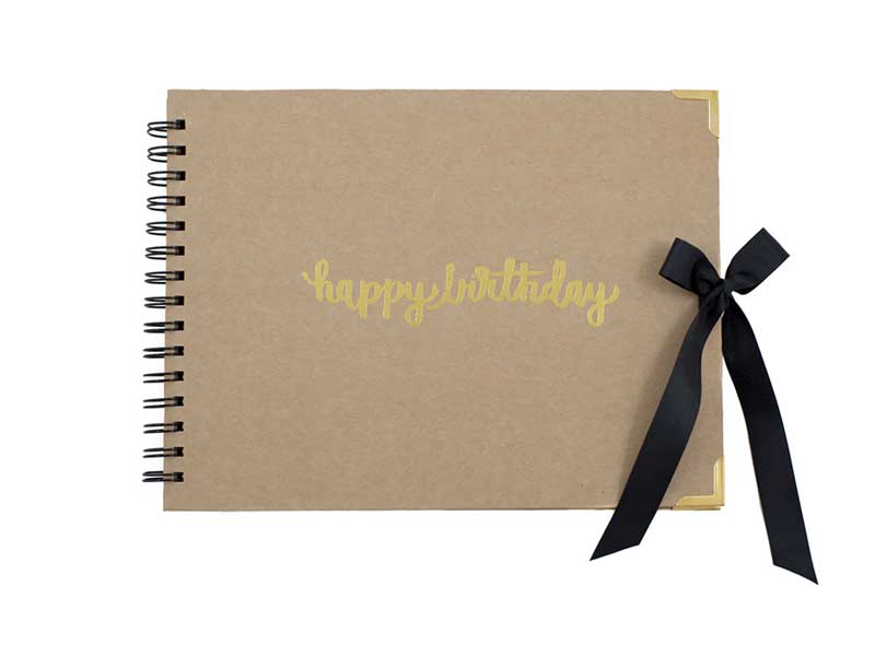 Guest Book 6 ozphotobooths-guestbook-kraft-happybirthday