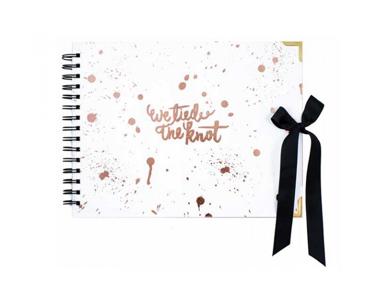 Guest Book 1 ozphotobooths-guestbook-paintsplatter-wetiedtheknot