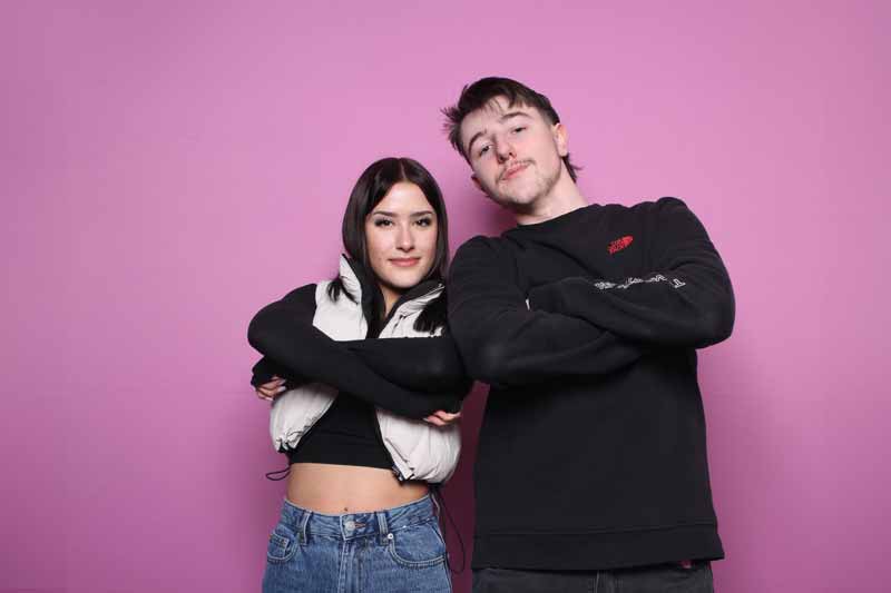 Oz Photo Booths - Pink Backdrop