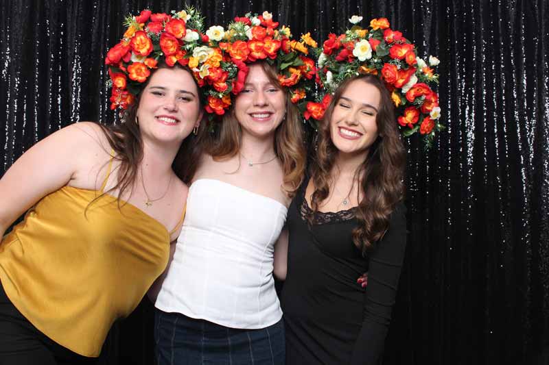 Oz Photo Booths - Sparkly Black Backdrop