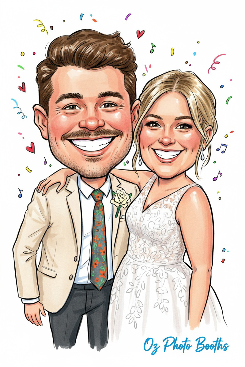 Oz Photo Booths - Rovi Robot Painter - Weddings - Photo Result4b