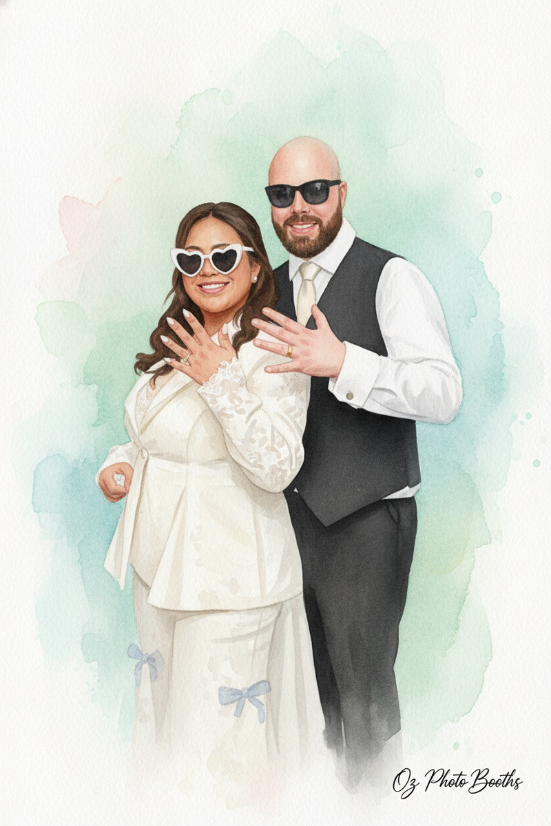 Oz Photo Booths - Rovi Robot Painter - Weddings - Photo Result6a