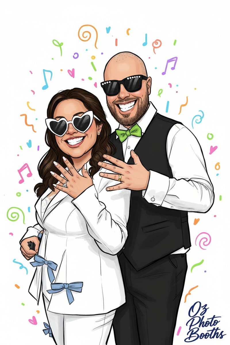 Oz Photo Booths - Rovi Robot Painter - Weddings - Photo Result6b