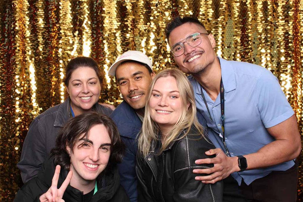 Oz Photo Booths - Backdrop - Mango Gold Sequins