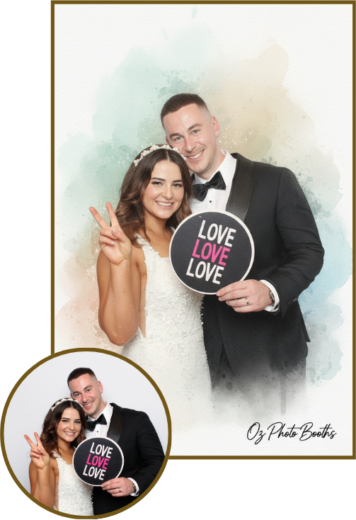 Oz Photo Booths - Rovi Robot - Rovi Robot as a Painter