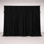Oz Photo Booths - Backdrops - Black Curtain