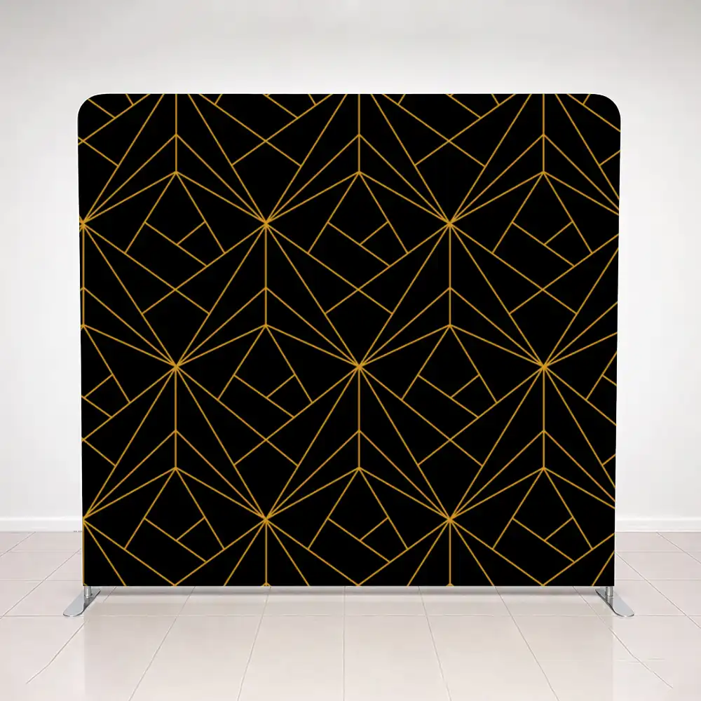 Oz-Photo-Booths---Backdrops--Black-and-Gold-Geo