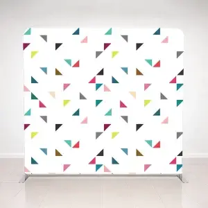 Oz Photo Booths - Colourful Confetti Tension Fabric Backdrop