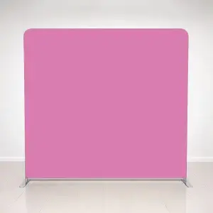Oz Photo Booths - Pink Tension Fabric Backdrop