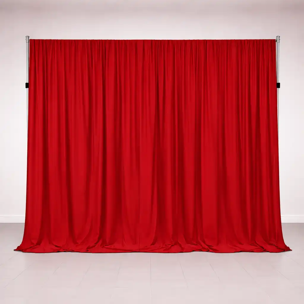 Oz Photo Booths - Backdrops - Red Curtain