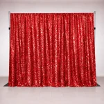 Oz Photo Booths - Backdrops - Sparkly Red
