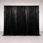 Oz Photo Booths - Backdrops - Sprkly Black