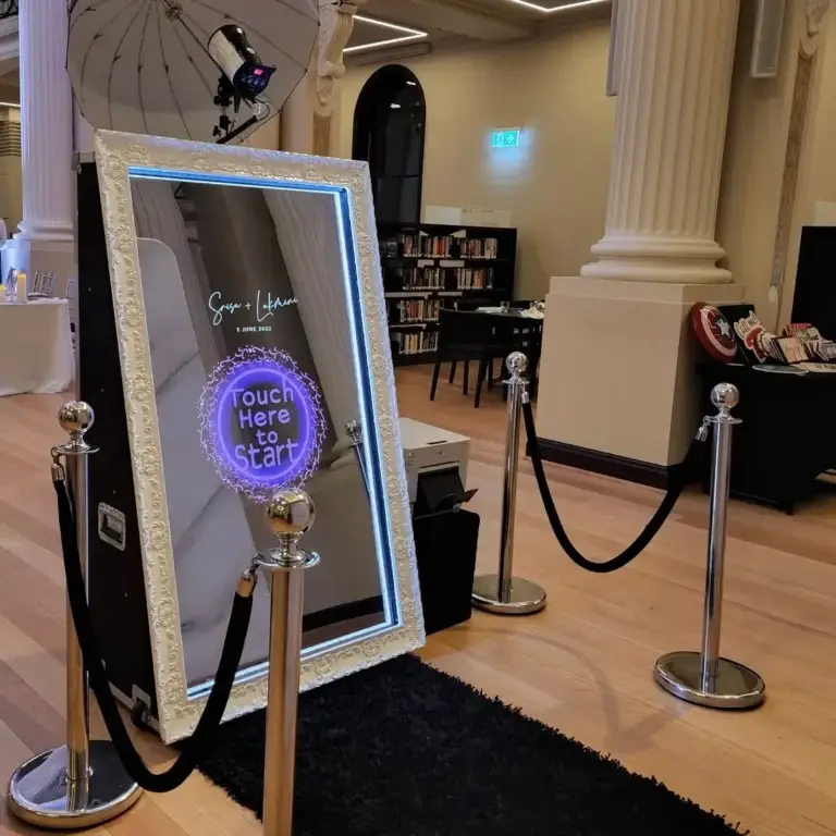 Oz Photo Booths - Mirror Booth at State Library of Victoria