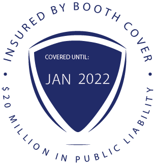 Oz Photo Booths - 20 Million Badge - January 2022